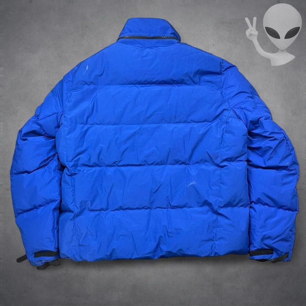 Polo Ralph Lauren XL Blue Duck Down Puffer Ski Jacket Big Pony Vintage - Picture 6 of 8